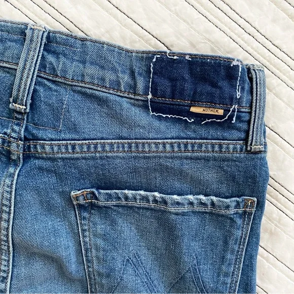 MOTHER Jeans High Waisted Rider Skimp in CowboysDon't Cry Size 30